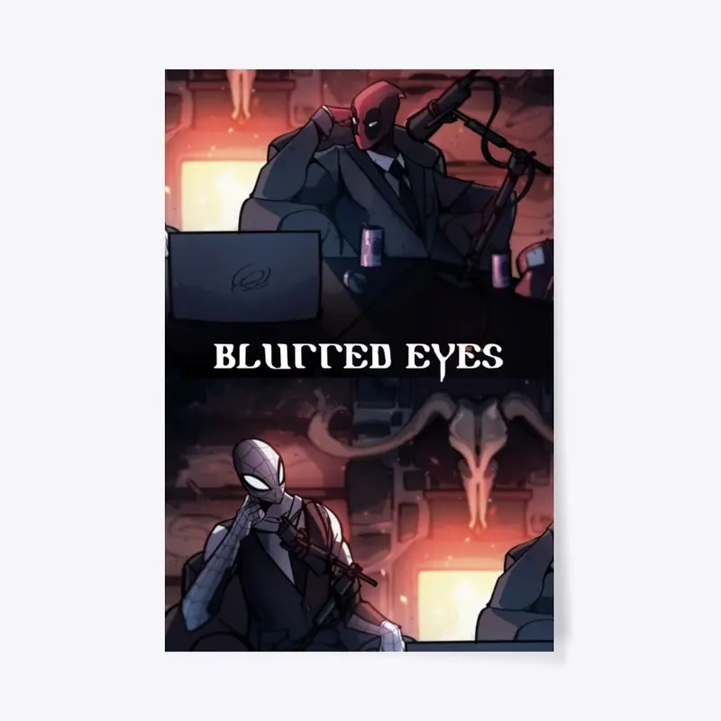 Blurred Eyes Vertical Poster