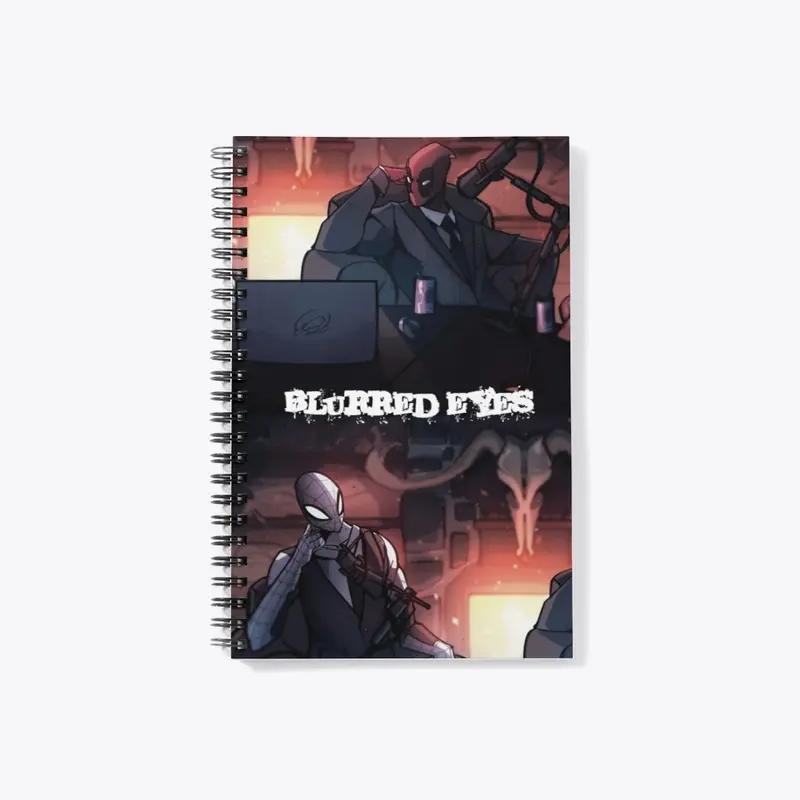 Blurred Eyes Notebook