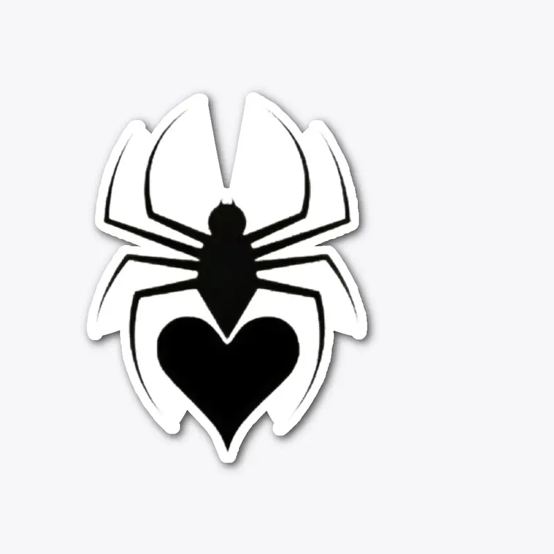 Ace's Spider Logo Sticker