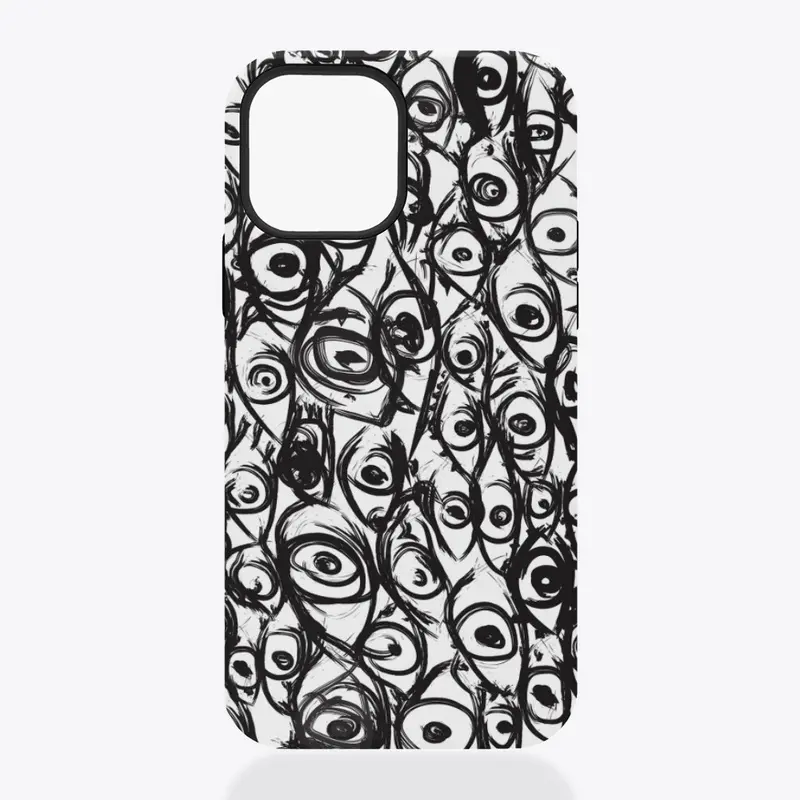 Blurred Eyes iPhone MagCase