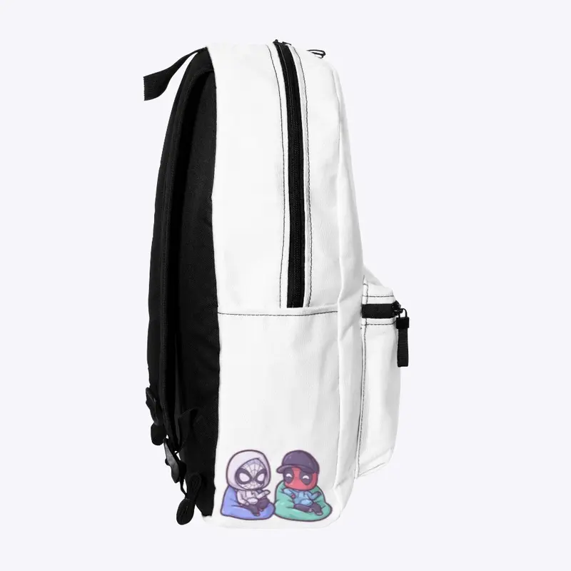 Blurred eyes backpack