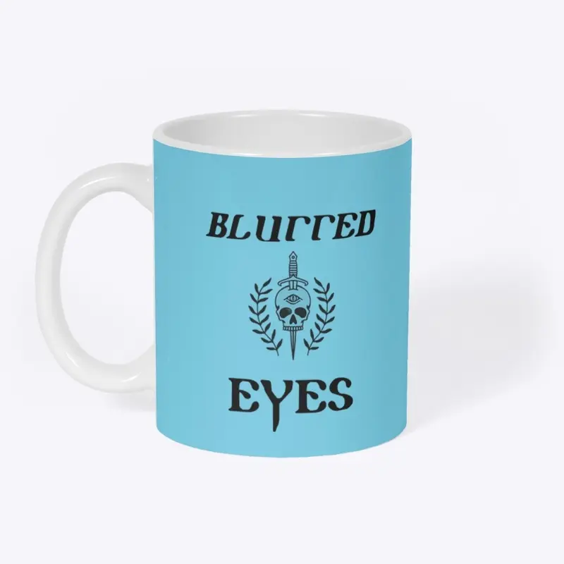 Blurred Eyes Mug -White Base-